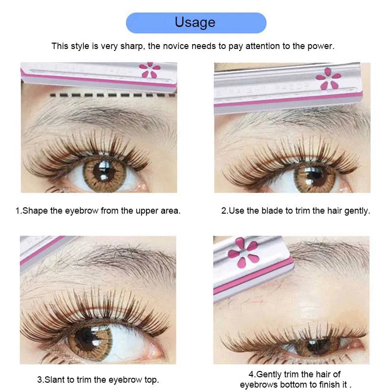 5pcs Eyebrow Epilator Sets for Women Makeup Beauty Eyebrows Hair Removal