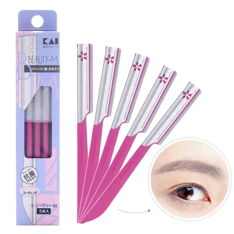 5pcs Eyebrow Epilator Sets for Women Makeup Beauty Eyebrows Hair Removal