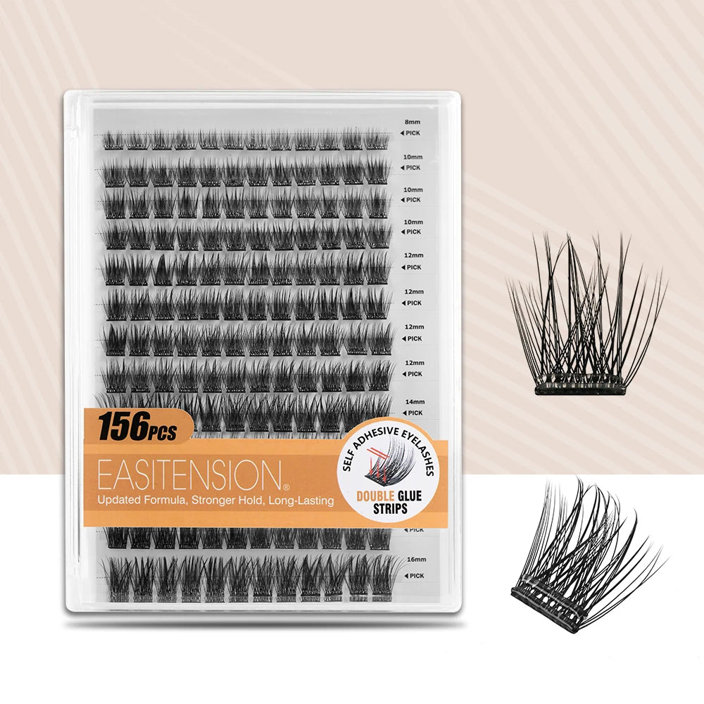 No Glue Needed Self Adhesive Cluster Lash