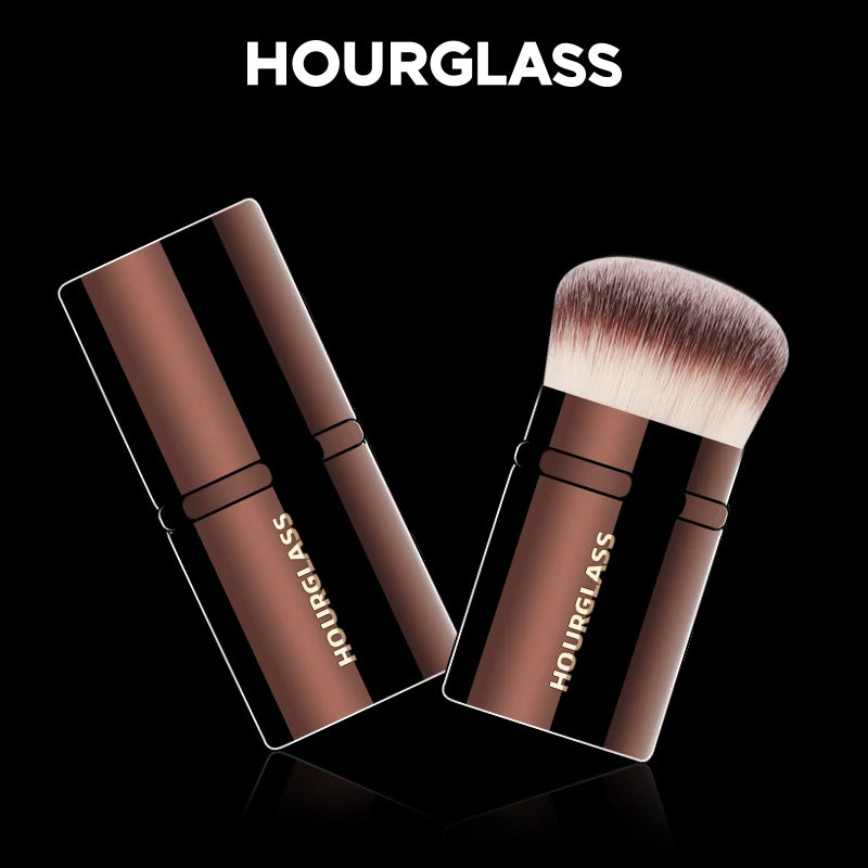 Retractable Blush Brush Soft and Skin-friendly Fiber