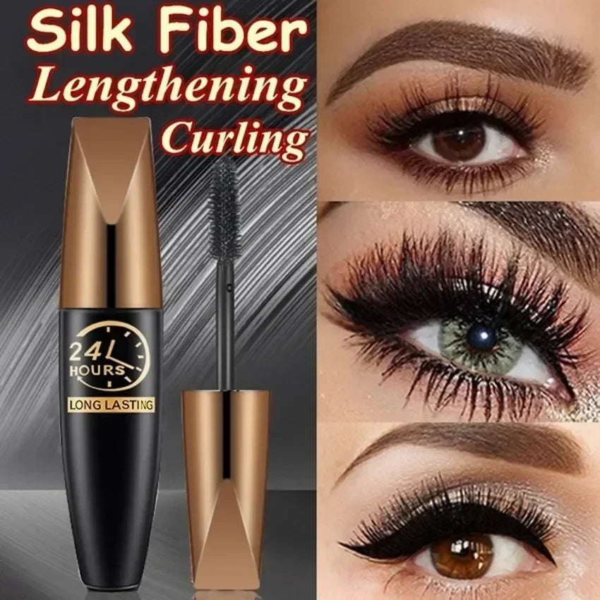5D Waterproof Mascara Lengthens Eyelashes