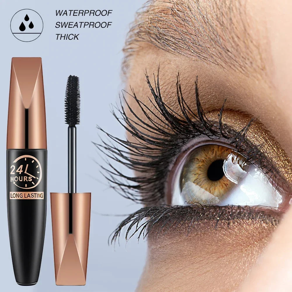 5D Waterproof Mascara Lengthens Eyelashes