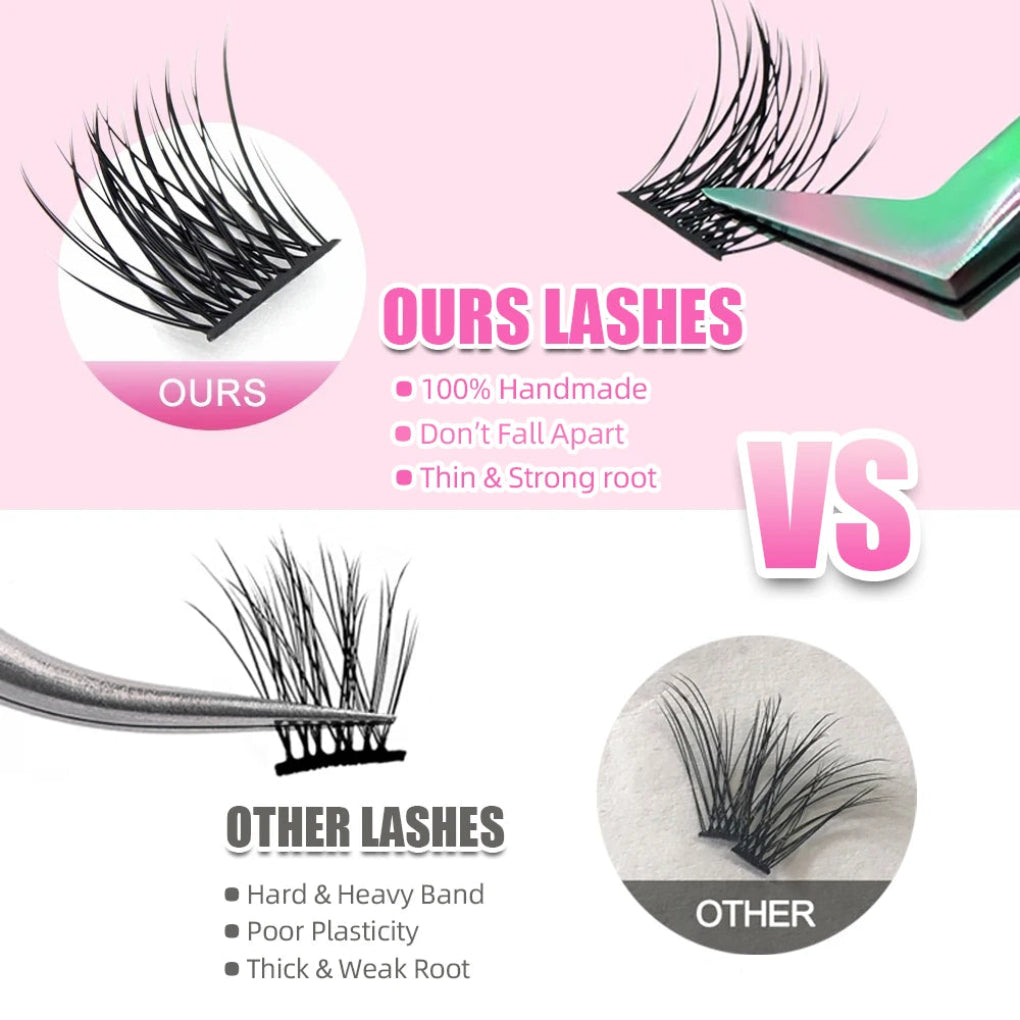 Comparison Our Lashes Vs Others Lashes