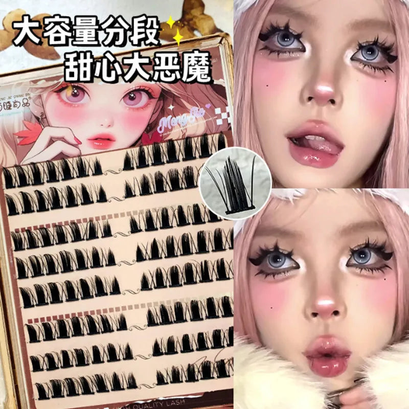 JAPAN Mink Adhesive Long Eyelashes