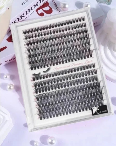 1 box of cluster eyelashes