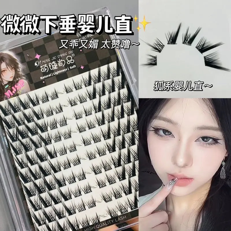 JAPAN Mink Adhesive Long Eyelashes