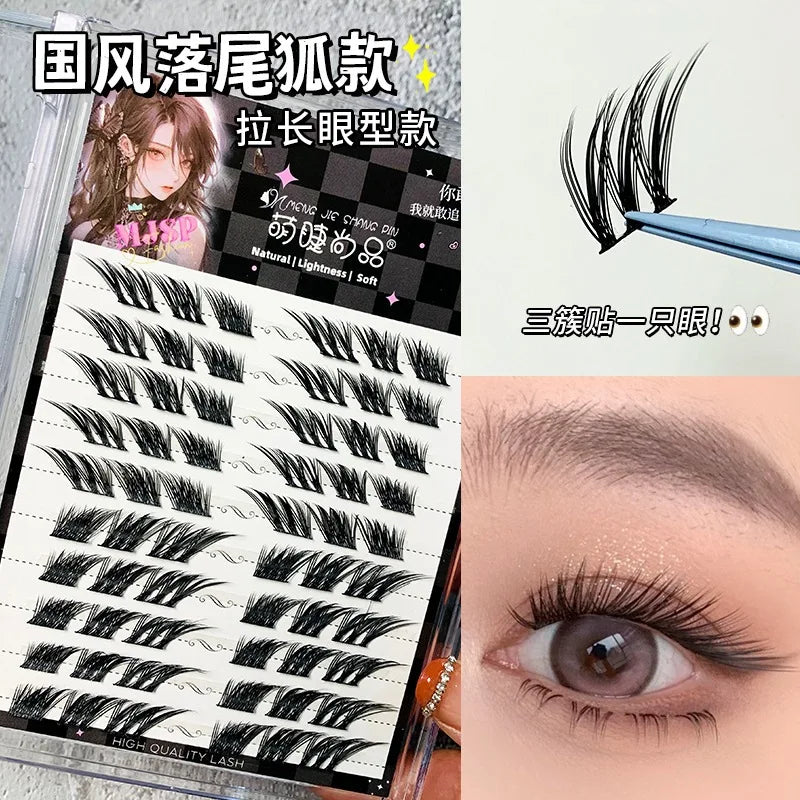 JAPAN Mink Adhesive Long Eyelashes