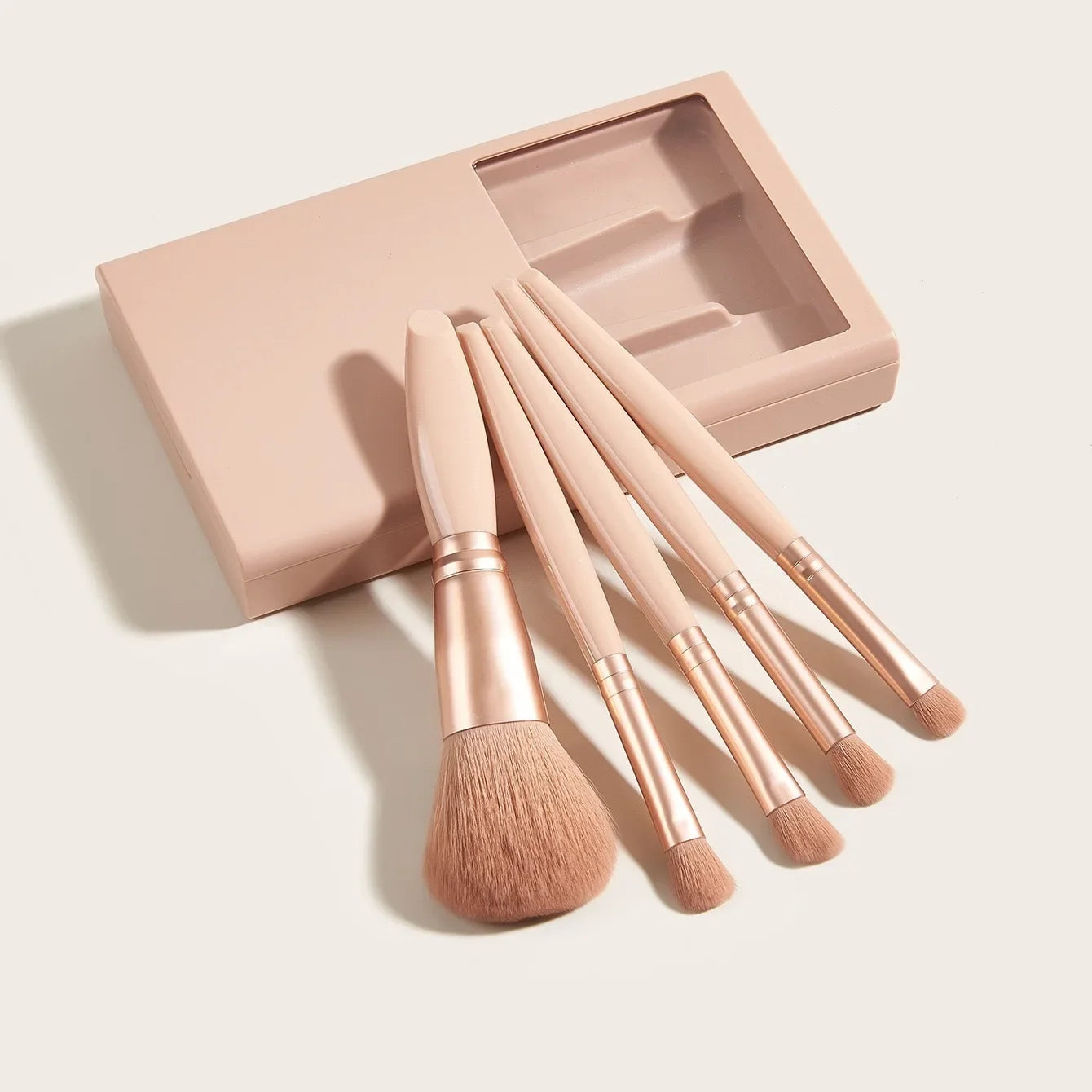 5 Piece Travel Portable Mini Makeup Brush Set