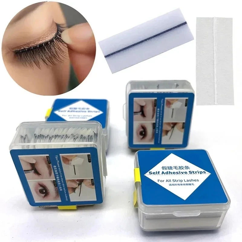 Reusable Self-Adhesive Glue-Free Eyelash Glue Strip