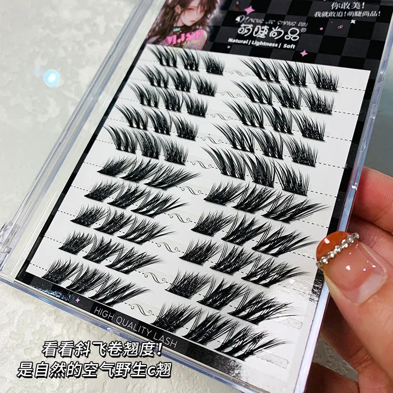JAPAN Mink Adhesive Long Eyelashes