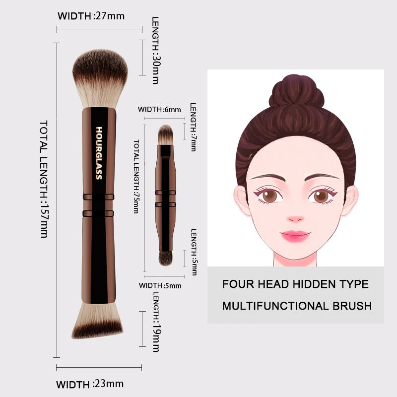 Multi- Functional Makeup Brush