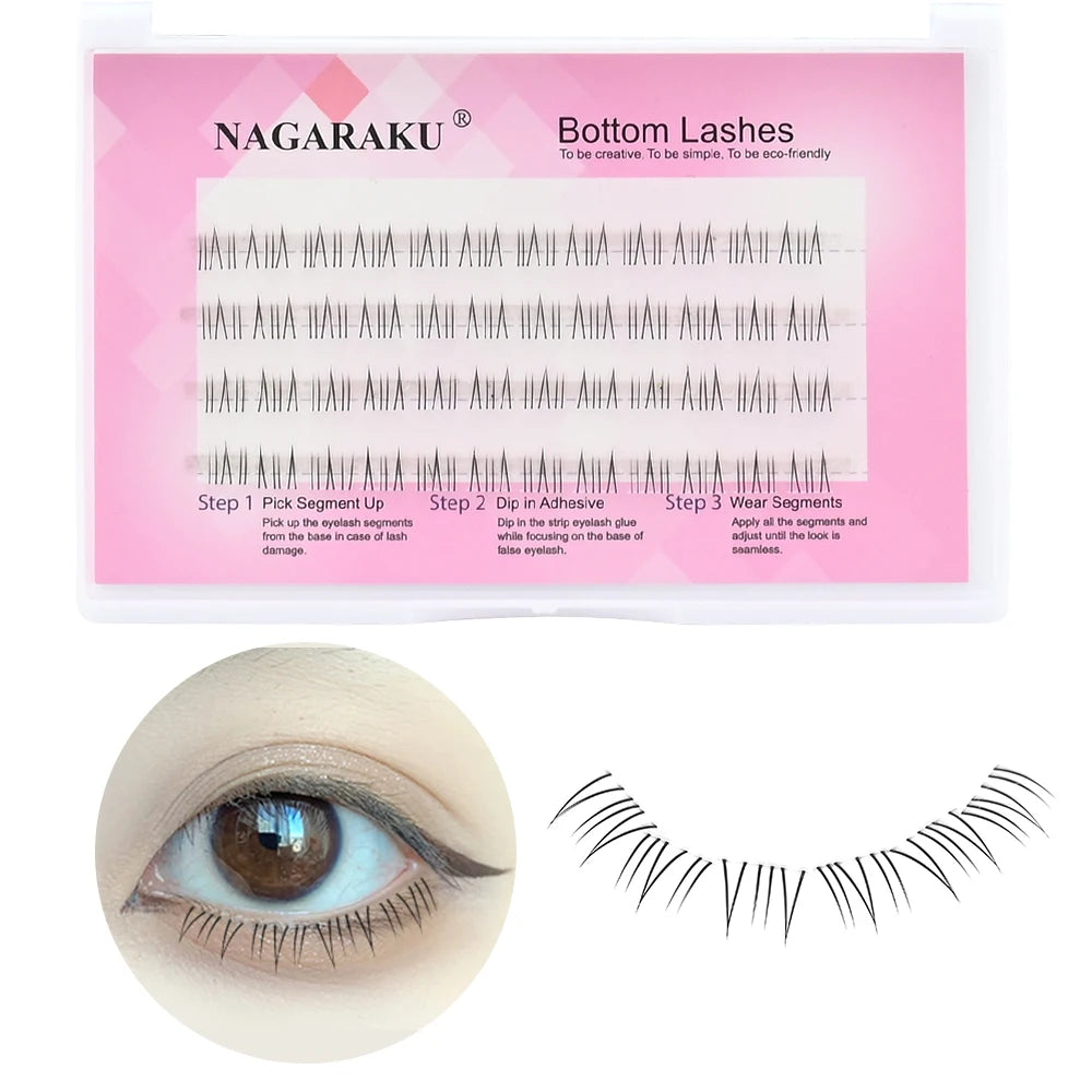 Glue Need Beauty Eyelash Extensions Spiked Lashes Natural Eyelash Makeup