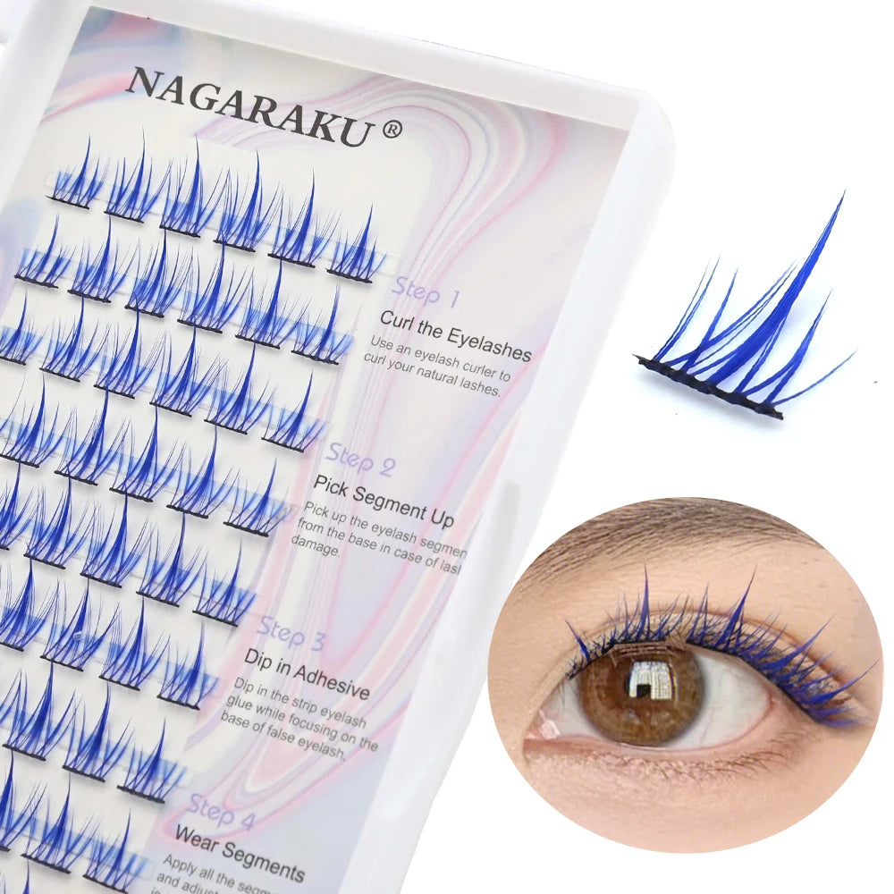 Glue Need Beauty Eyelash Extensions Spiked Lashes Natural Eyelash Makeup