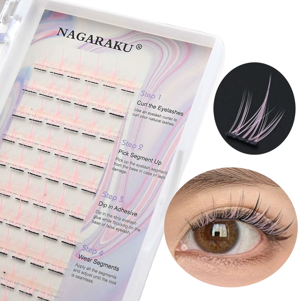 Glue Need Beauty Eyelash Extensions Spiked Lashes Natural Eyelash Makeup
