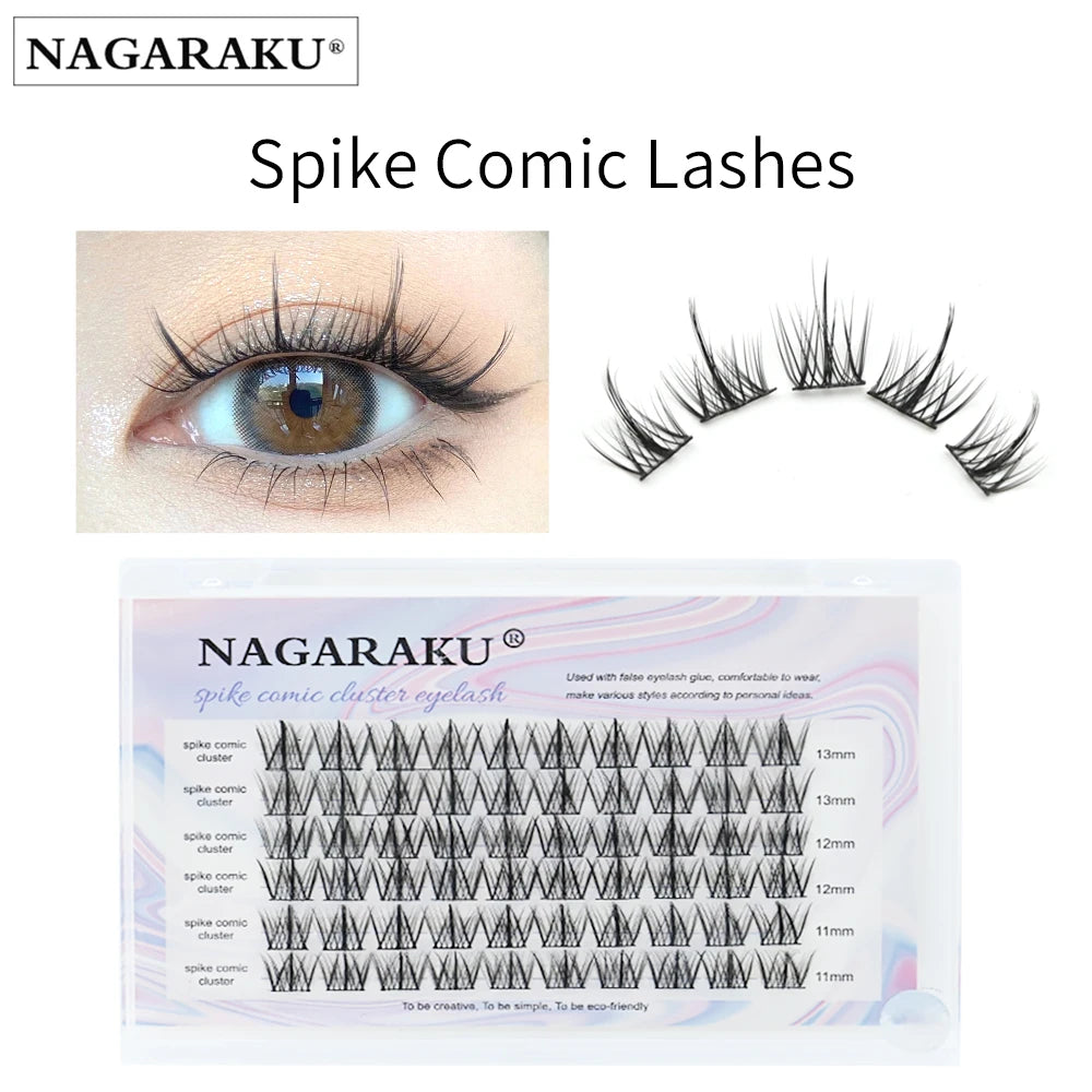 Glue Need Beauty Eyelash Extensions Spiked Lashes Natural Eyelash Makeup