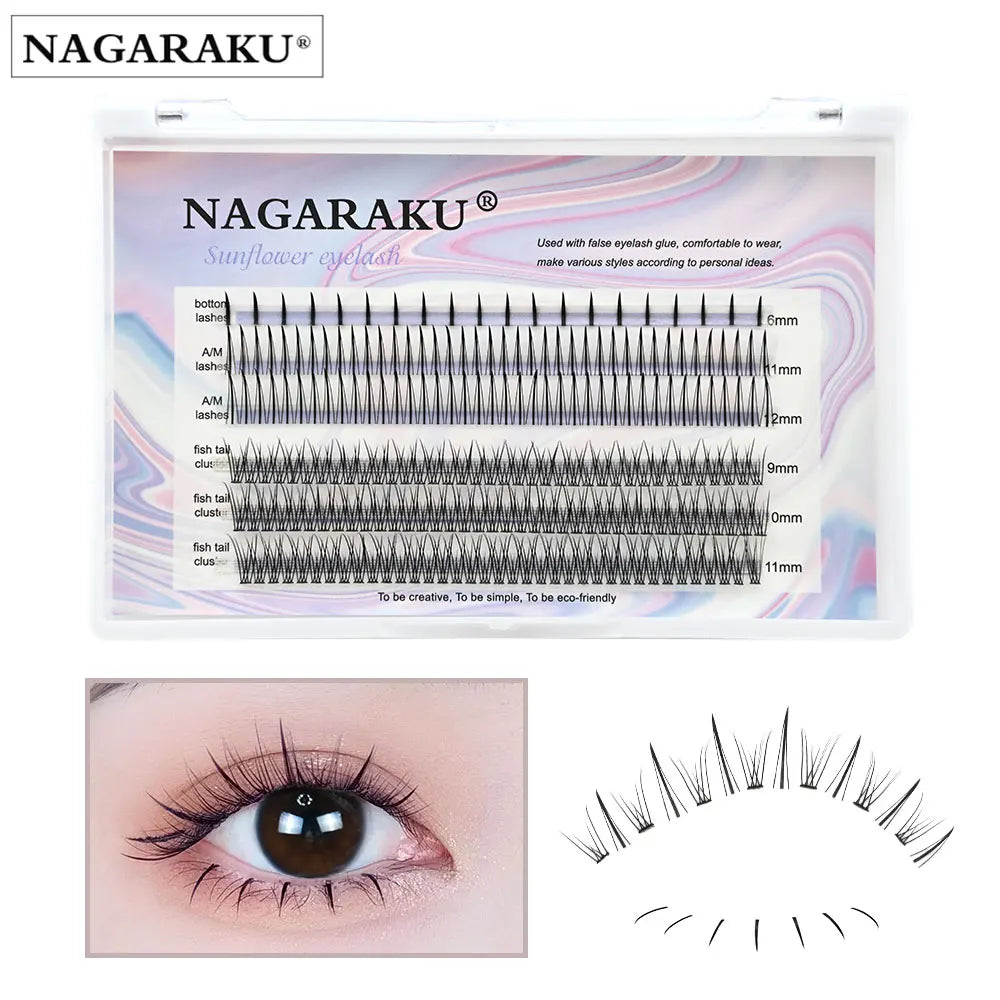 Glue Need Beauty Eyelash Extensions Spiked Lashes Natural Eyelash Makeup